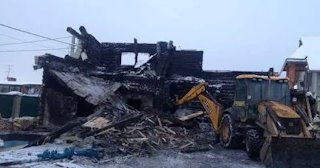 Демонтаж сгоревших зданий в Норильске | Сварной-Нрл - снос после пожара от 1024 рублей
